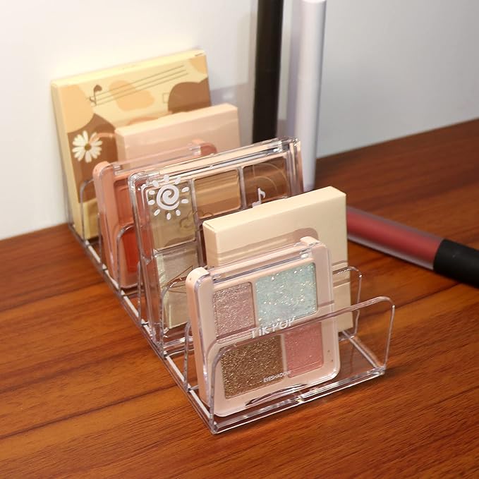 Makeup Organizer, Compact Makeup Palette Organize, for Bathroom Countertops, Vanities, Cabinets, Sleek Modern Cosmetics Storage Solution for - Eyeshadow Palettes, Contour Kits, Blush-Velvo Beauty