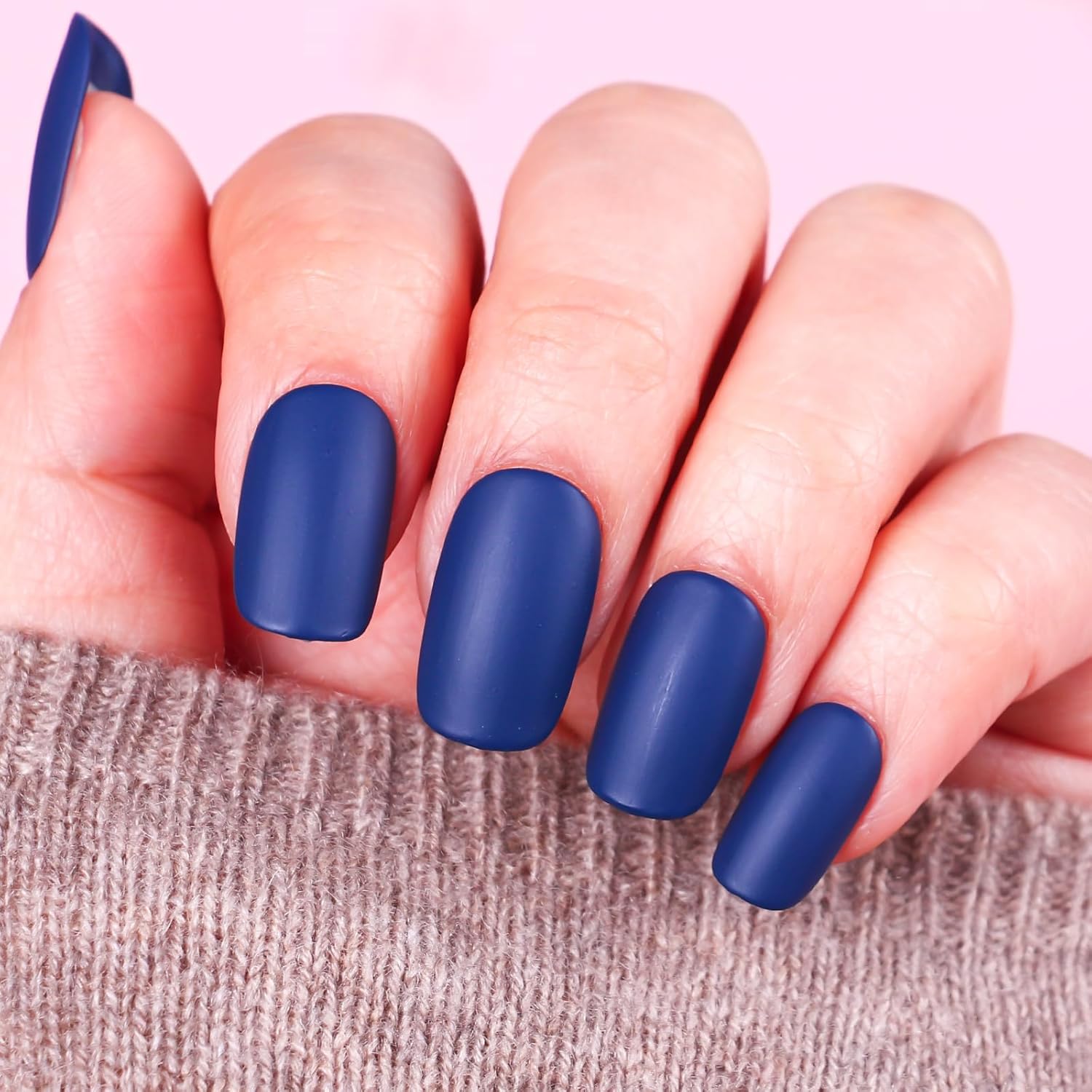 Major Dijit Matte Nail Polish Air Dry Nail Art Varnish (Navy Blue, 10 ML)-Velvo Beauty