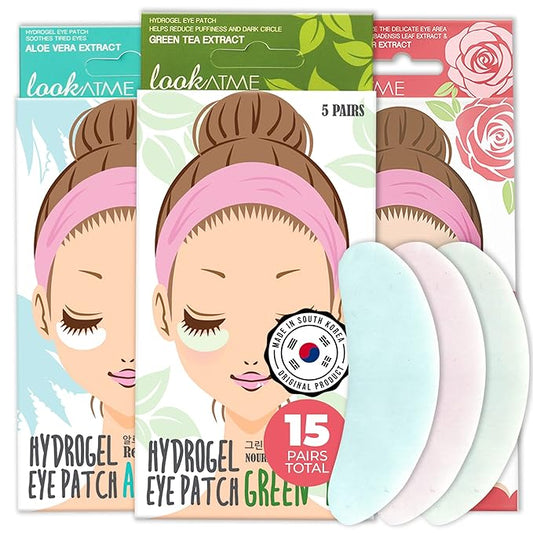 Hydro-gel Eye Patches (Combo)-Velvo Beauty