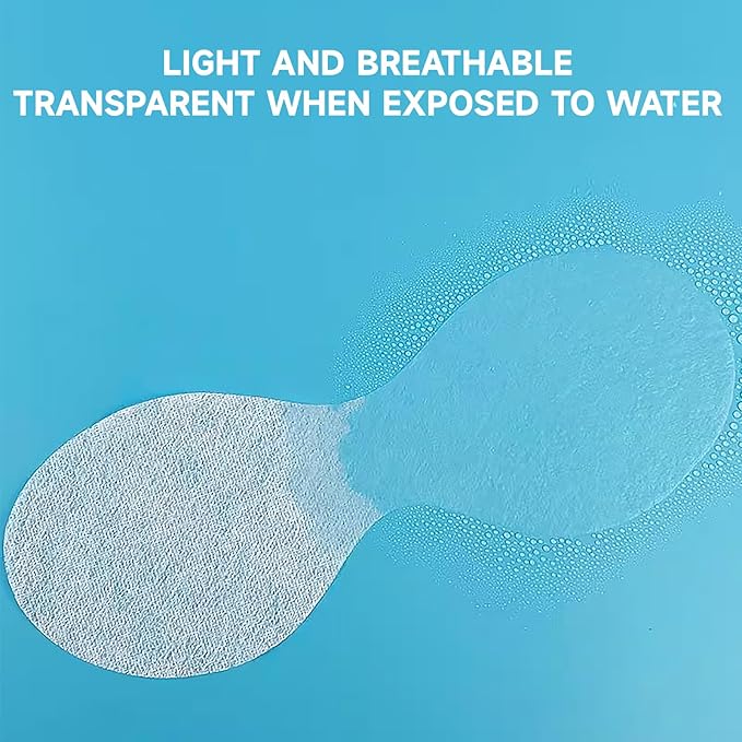 100 Sheets Disposable Eye Mask Paper,Non Woven Eye Care Cotton,Eye Pads for Facials,Patches Paper Eye Covers,DIY Clear Eye Mask Paper Beauty Sheets for Makeup Skincare Spa Wrap Moisture Retention-Velvo Beauty