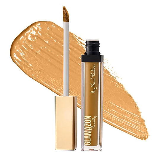 Glamazon Second to None Concealer, Honey Suckle, Awakening Eye Cover Up, Non-Creasing, Full Coverage-Velvo Beauty