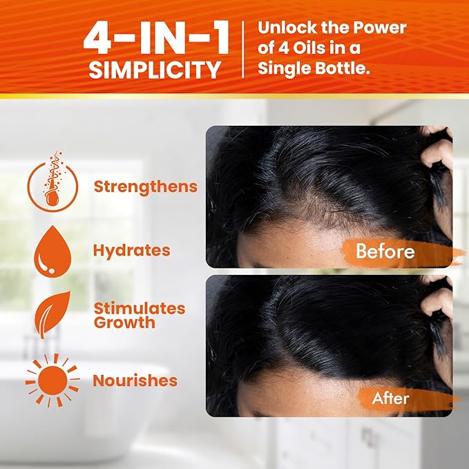 Batana Oil for Hair Growth with Rosemary, Castor, and Pumpkin Seed Oils, 100% Pure Unrefined Honduran Formula, Strengthens, Nourishes, Revives Scalp & Strands, Natural Care for All Types (2PK)-Velvo Beauty