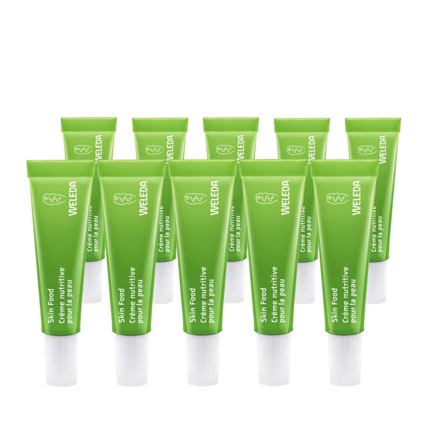 Weleda Skin Food Original Ultra-Rich Body Cream, .34 Fluid Ounce (Pack of 10), Travel Size, Plant Rich Moisturizer with Pansy, Chamomile and Calendula, TSA Compliant-Velvo Beauty