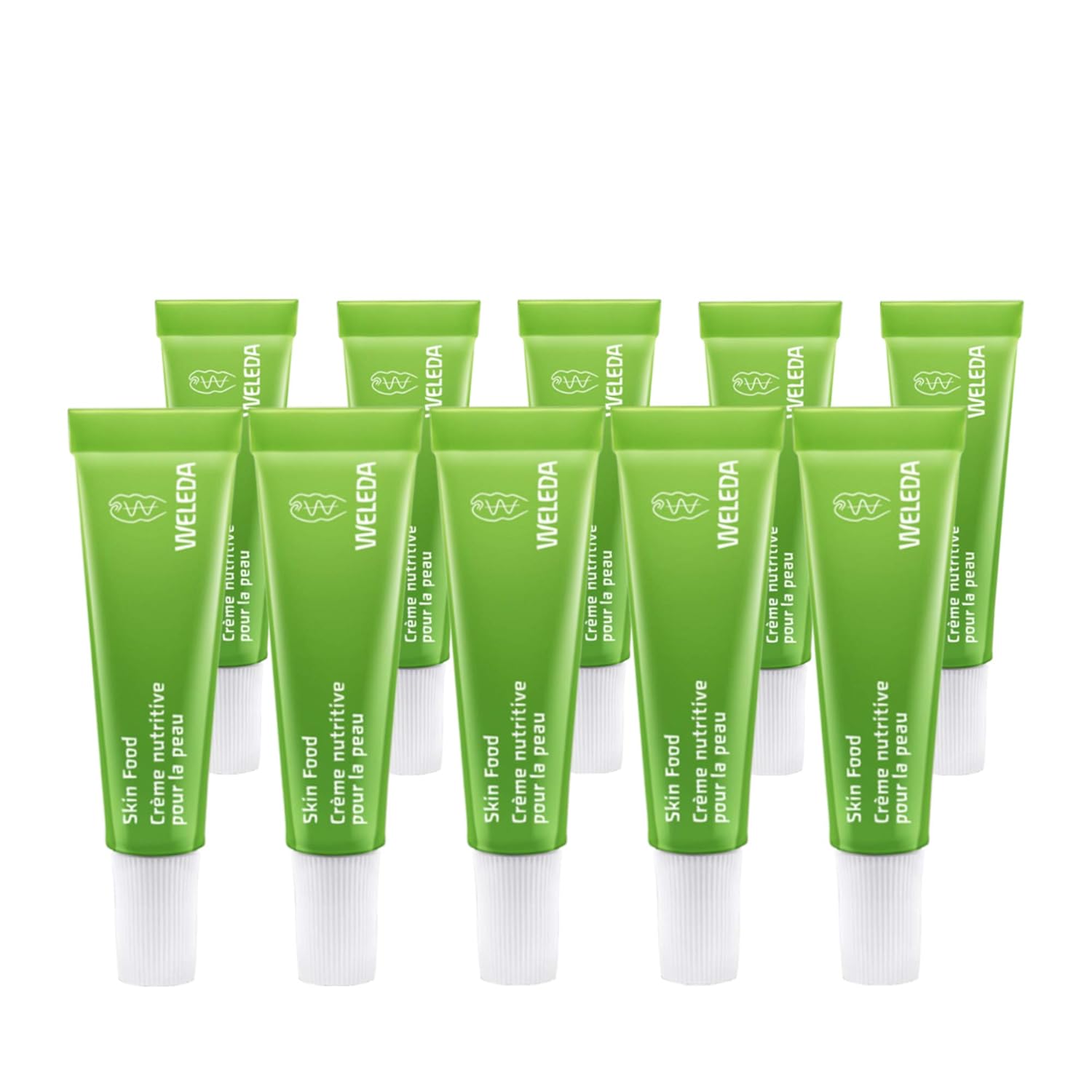 Weleda Skin Food Original Ultra-Rich Body Cream, .34 Fluid Ounce (Pack of 10), Travel Size, Plant Rich Moisturizer with Pansy, Chamomile and Calendula, TSA Compliant-Velvo Beauty