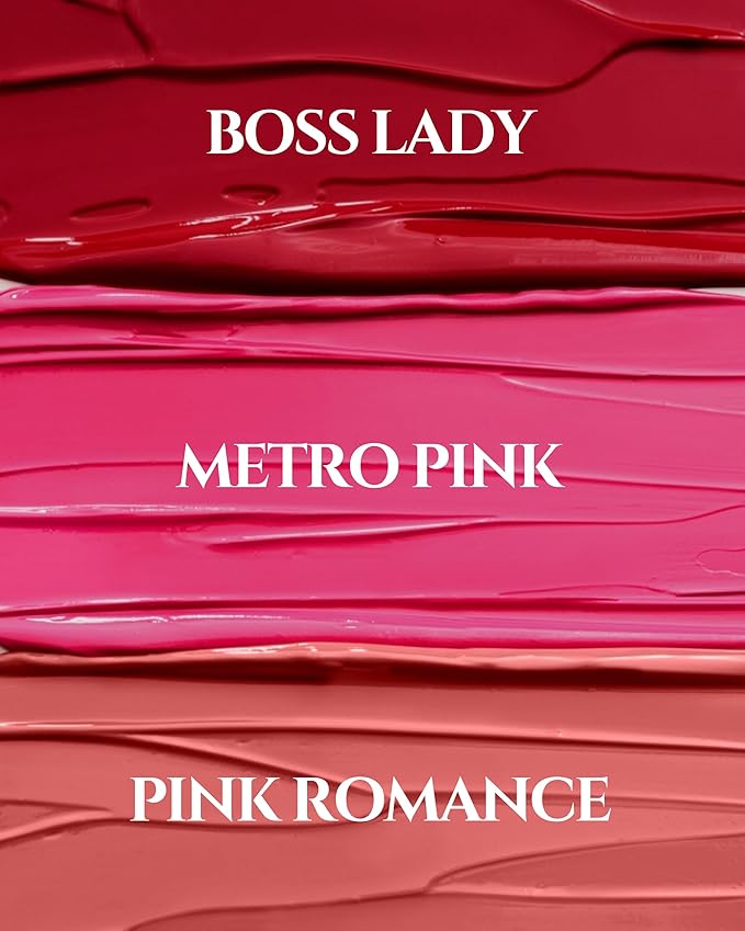 HEVVYMAKEUP Ultra Stay-On Lip Coloring Tint - Vibrant Matte Finish Lip Tint - Long Lasting Airy Weightless Lips with Perfect Fixing - Korean Lip Makeup, Pink Romance, 0.11oz.-Velvo Beauty