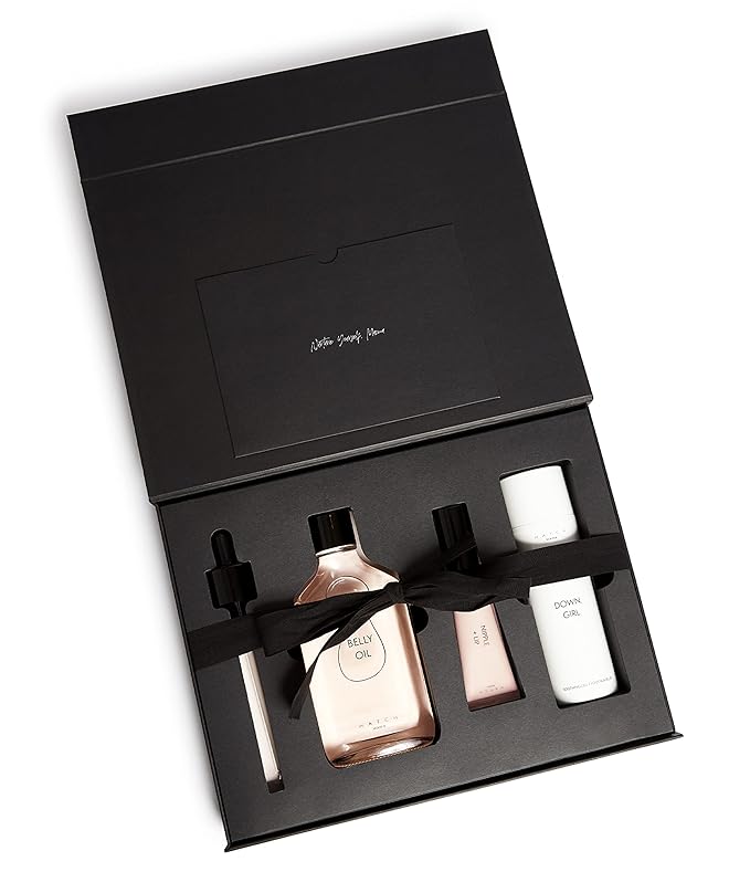 HATCH Mama Must Haves Kit - Belly Oil, Nipple + Lip Rescue Balm, and Down Girl Soothing Leg + Foot Relief - 3 Piece Set - Maternity Essentials-Velvo Beauty