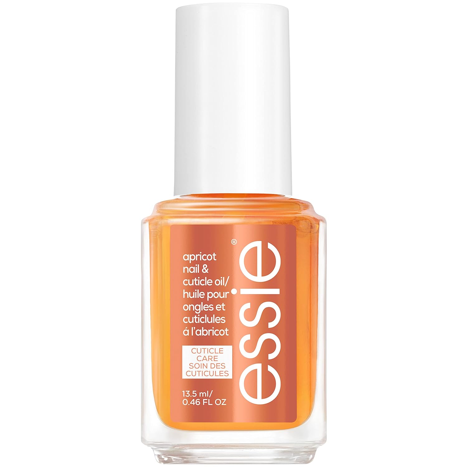 essie Nail Care, 8-Free Vegan, Apricot Nail and Cuticle Oil, softened and nourished cuticles, 0.46 fl oz-Velvo Beauty