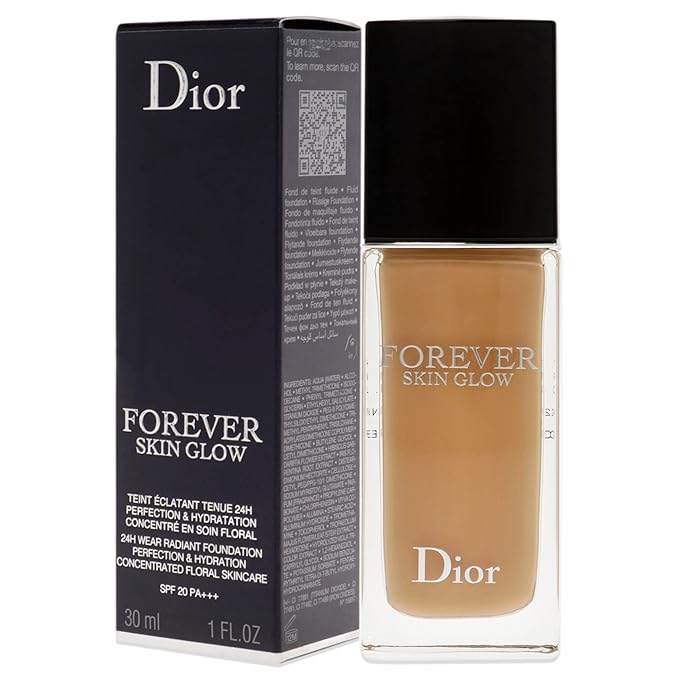 Christian Dior Dior Forever Skin Glow Foundation SPF 20-4N Neutral Glow Foundation Women 1 oz-Velvo Beauty