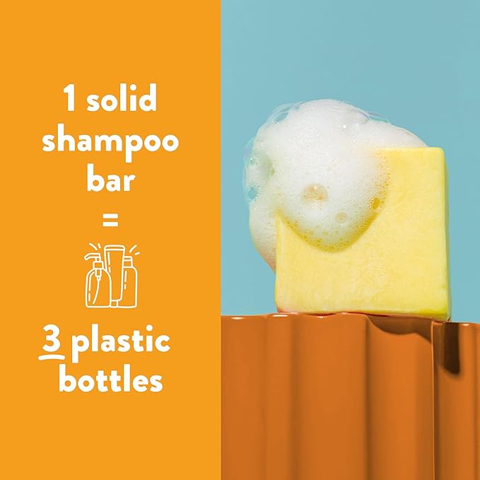 Ethique St Clements -Clarifying Solid Shampoo Bar for Oily Hair - Vegan, Eco-Friendly, Plastic-Free, Cruelty-Free, 3.88 oz (Pack of 1)-Velvo Beauty