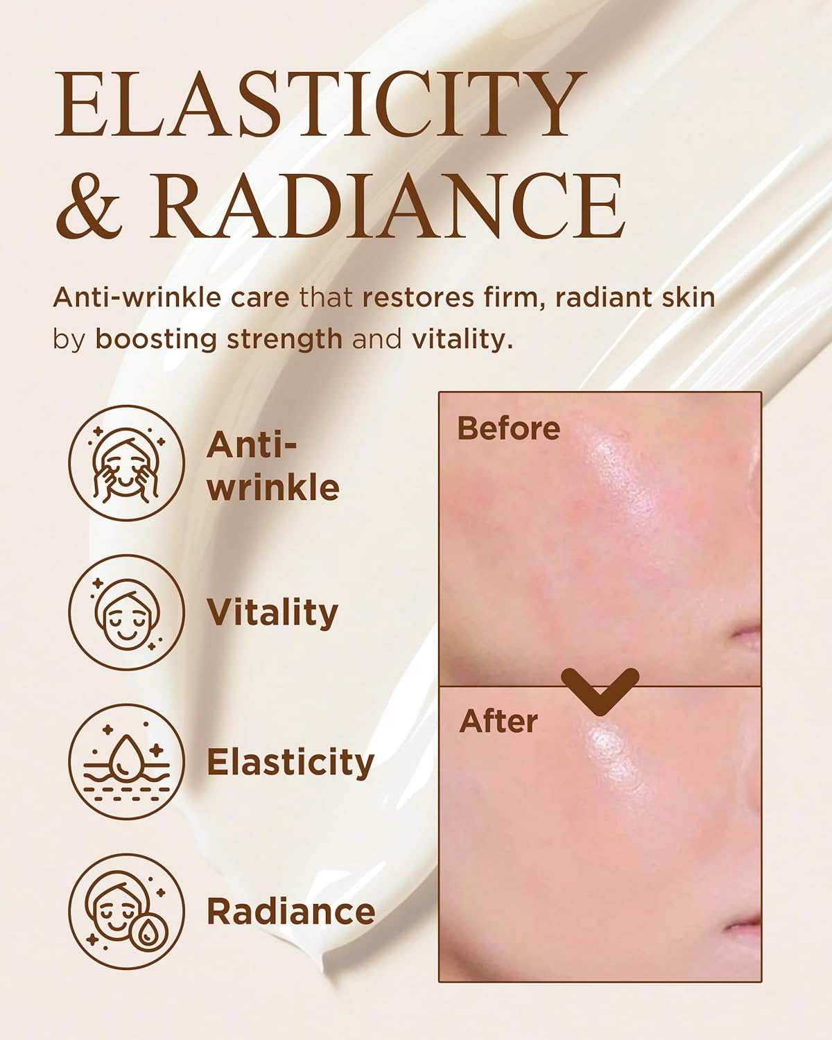 Bon Yeon Jin Korean Red Ginseng Face Emulsion Lotion for Dry Skin Deep Hydrating Anti-Aging Fiming with Ceramide, Hyaluronic Acid and Shea Butter for Women & Men 5.41 fl.oz.-Velvo Beauty