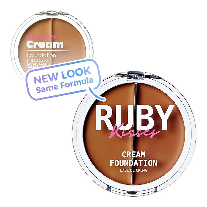 Ruby Kisses 3D Face Creator Cream Foundation & Concealer, 12 Hours Long Lasting, Medium to Full Coverage, Non-Greasy, Ideal for Makeup & Contour Palette (Level 10)-Velvo Beauty