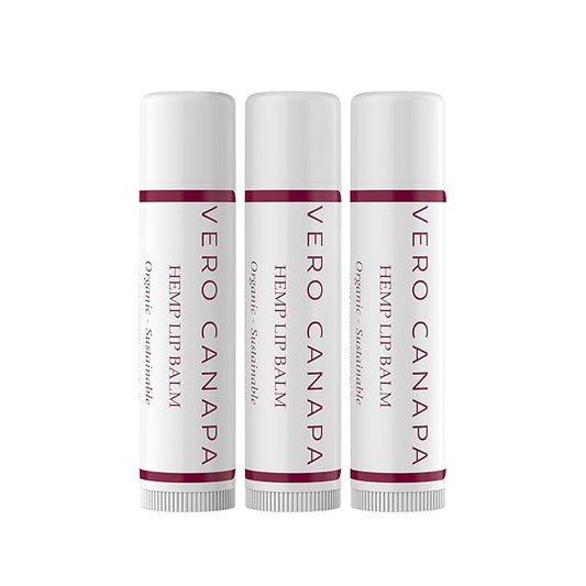 Pomegranate Organic Hemp Lip Balm with SPF - 3 Pack | Lip Moisturizer |Sunscreen Lip Balm | SPF Lip Balm | Lip Care | Lip Balm Hydrating | Lip Balm Bulk | Lip Balm SPF | Lip Care Products-Velvo Beauty