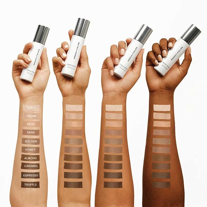 Rodan and Fields Radiant Defense Perfecting Liquid SPF 30 - Cream | 50 mL | 4-in-1 Makeup & Skin Care Beauty Solution | Sunscreen | Face Moisturizer | Light Skincare Foundation | Sunscreen for Face-Velvo Beauty