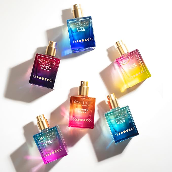 Pacifica Beauty Neon Moon Spray Perfume - Energetic Sandalwood Jasmine Smoky Cardamon - Clean Vegan Eau de Toilette, 1 fl oz-Velvo Beauty