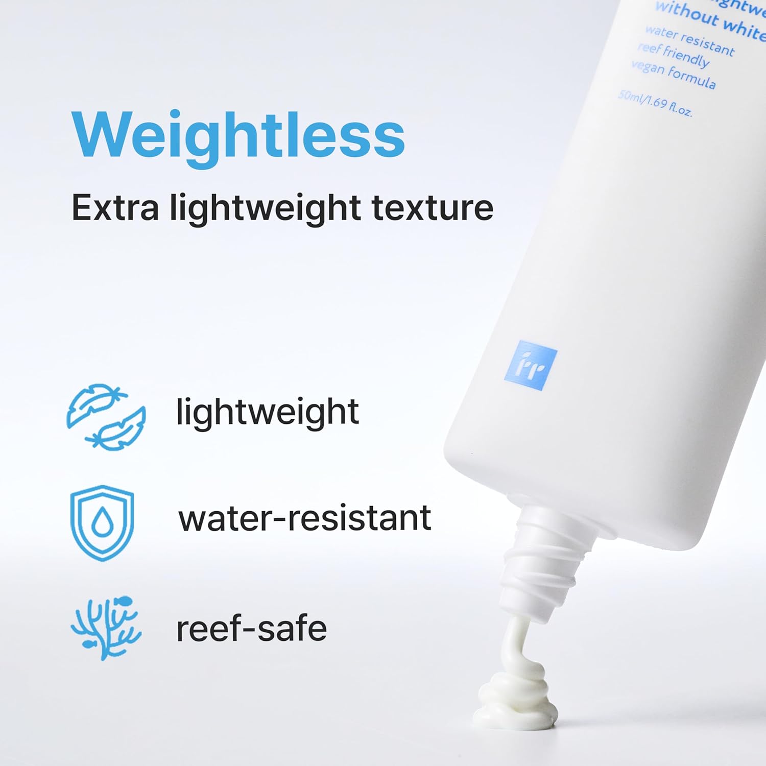 Face Republic Purity Sun Essence 50ml 1.69fl.oz. | SPF50+ Broad Spectrum UV Protection | No White Cast | Water Resistant | Vegan Certified, Reef Safe, Cruelty Free | Non-greasy | Korean Skin Care-Velvo Beauty