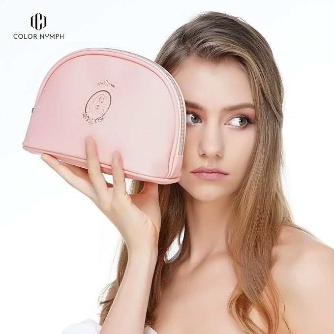 Color Nymph Beginner Makeup Set, Full Starter Cosmetics Set for Teenager Girls with Eyeshadow Palette Blush Lipstick Lip Pencil Eye Pencil Brush Mascara Portable Bag-Velvo Beauty