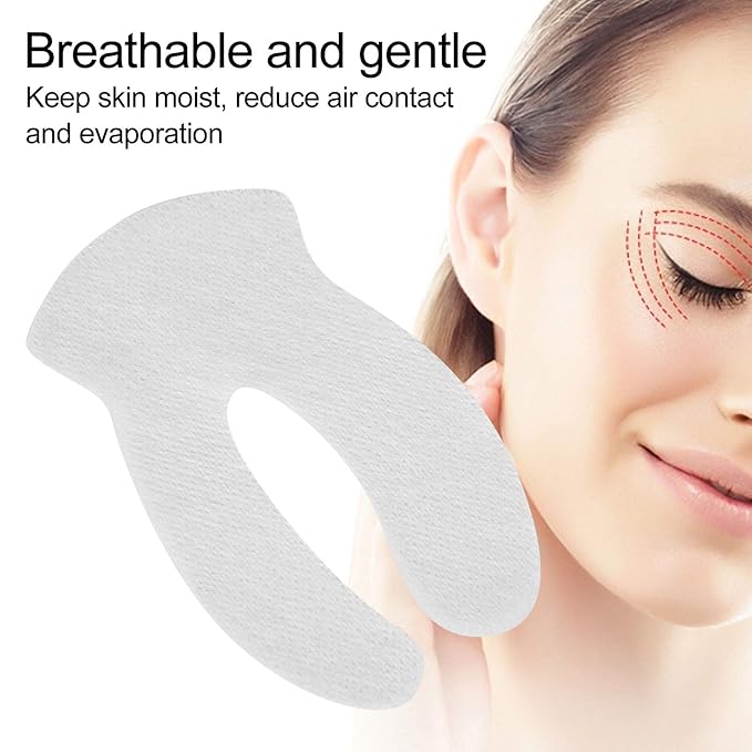 Sonew DIY Beauty Salon Eye Mask, 800pcs, Ultra-Thin, Plant Fibers, Moisturizing, Unisex, Pads, Sheet-Velvo Beauty