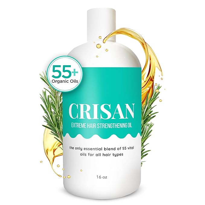 CRISAN 16oz Extreme Hair Growth and Strengthening Oil for Men and Women (16 fl oz)-Velvo Beauty