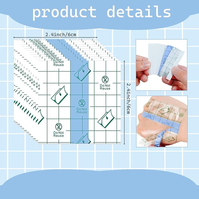 150 Pieces Makeup Hand Palette, Disposable Cosmetics Mixing Palette Foundation Mixing Tray Adhesive Waterproof Transparent Palettes for Makeup Art (2.36 X 2.36 Inch)-Velvo Beauty