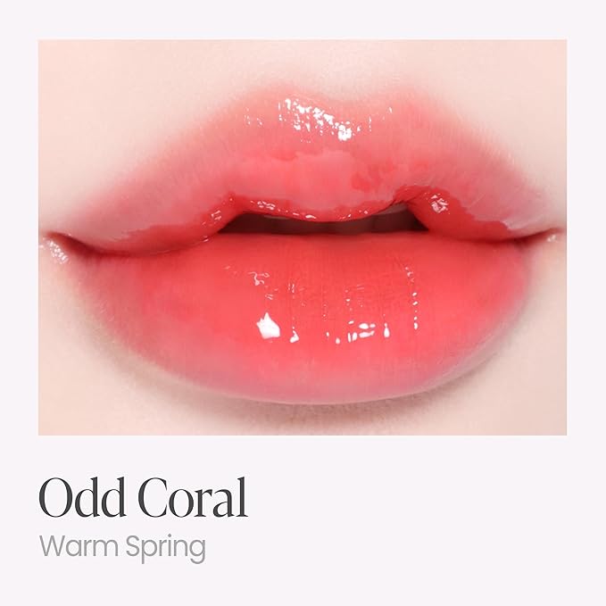 Espoir Couture Lip Tint Glaze #2 Odd Coral 0.14oz | Volumizing Lip Stain with Syrupy Shine | Long-Lasting & Vibrant Color for Radiant Lip Look | Moisturizing & Glossy Lip Tint | Korean Lip Makeup-Velvo Beauty