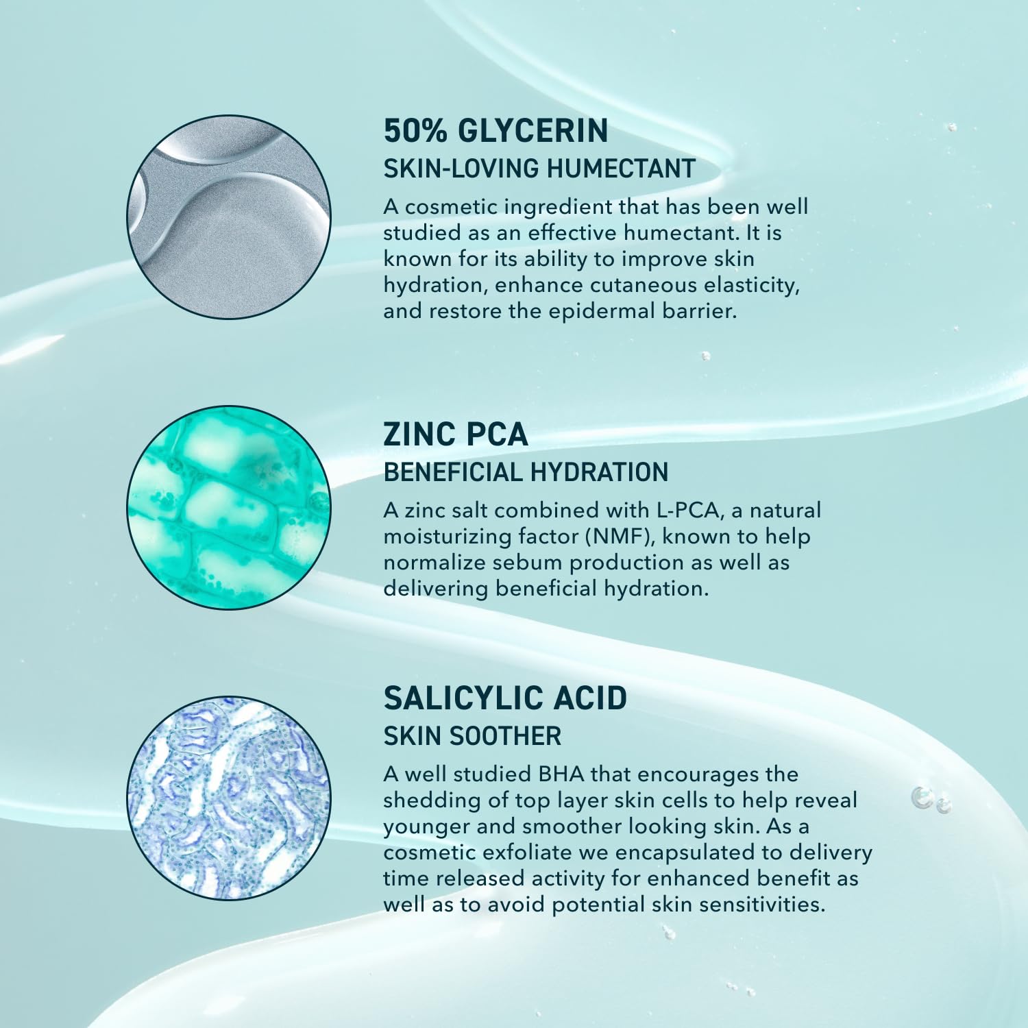 Skin Gleanser SA, Moisturizing Glycerin Face Wash,1% Salicylic Acid Face Cleanser, Unscented and Combination Skin Face Soap, 13.5 ounce (each) Pump Bottles - 6.75 fluid ounce (Pack of 2)-Velvo Beauty