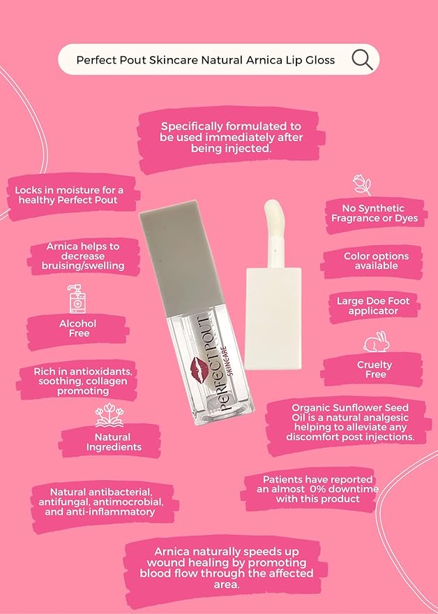 Attitude Natural Arnica Lip Gloss Lip Filler Aftercare-Velvo Beauty