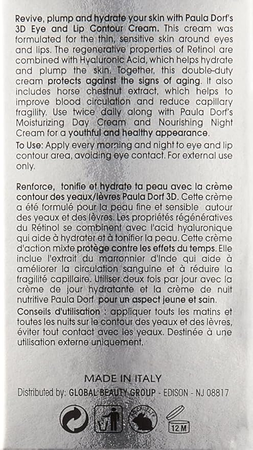 Paula Dorf Eye Cream, 1 Pound-Velvo Beauty