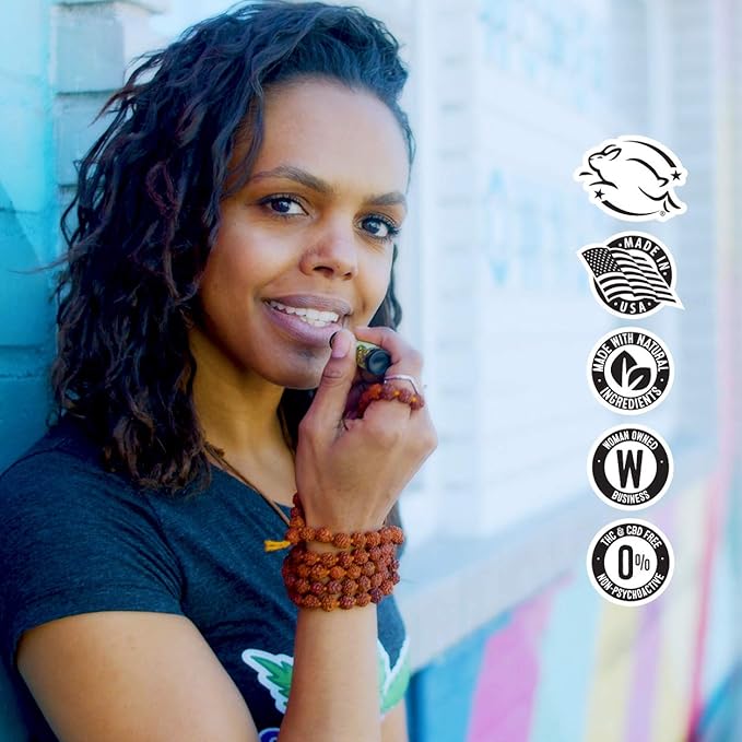 CannaSmack Natural Hemp Lip Balm - Sooth, Protect, & Moisturize Your Lips. 5 Flavors - Mango, Tropical, Peach, Berry, & Cherry - Beeswax, Hemp Seed Oil, Coconut Oil, & Vitamin E - Cruelty Free-Velvo Beauty