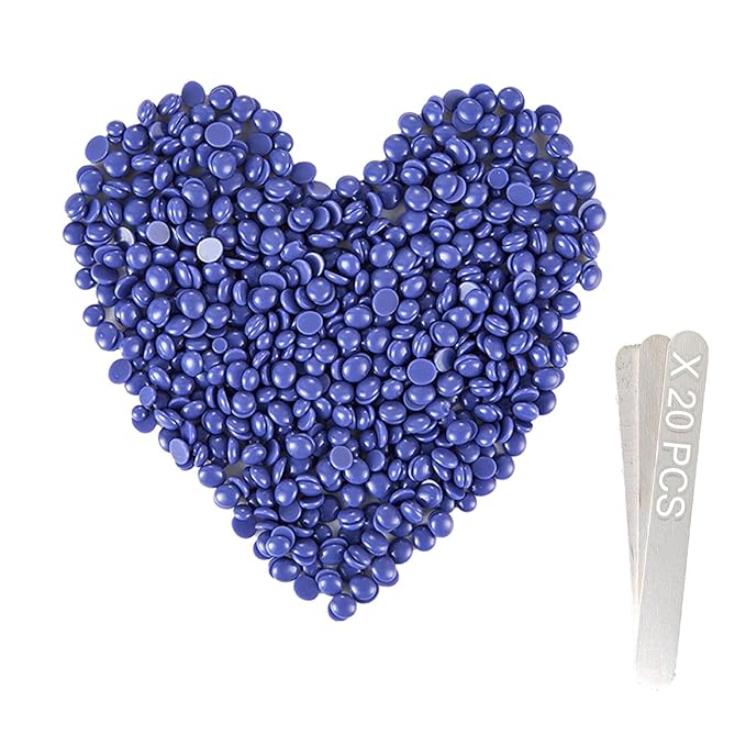PURPLESKY Hair Removal Wax, 40oz Hard Wax Beads for Bikini, Body, Face, Fast Melt Waxing Beans Bulk (Lavender Scent)-Velvo Beauty