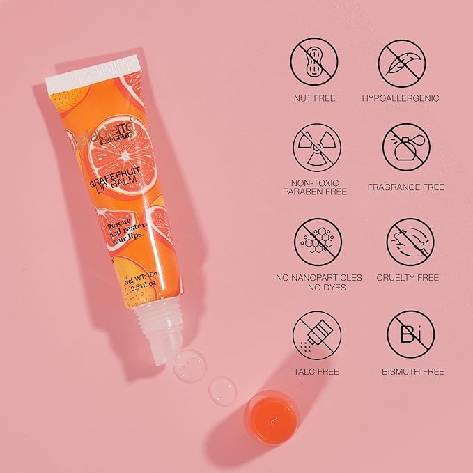 bellapierre Cosmetics 5-Piece Natural Lip Balm Kit | Moisturizing Lip Gloss | Fruit Flavored Liquid Lip Balm Collection-Velvo Beauty