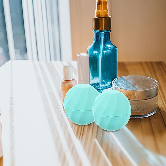 FRCOLOR Lip Balm Containers 10Pcs Empty Lip Lip Balm Bottles Filling Lipstick Box Empty Lip Balm Sphere Containers Balm Sphere Containers Lip Balm Holder-Velvo Beauty