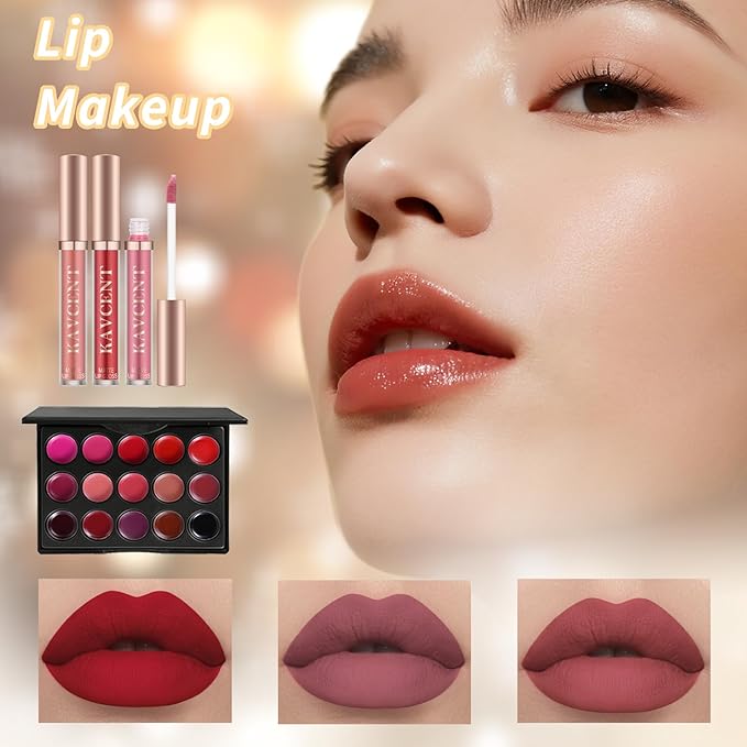 Makeup Kit Makeup Set for Women Teens full Kit Makeup Kits for Teenagers Makeup Gift Sets for Teen Girls Women Christmas Girls Gifts Eyeshadow-Velvo Beauty