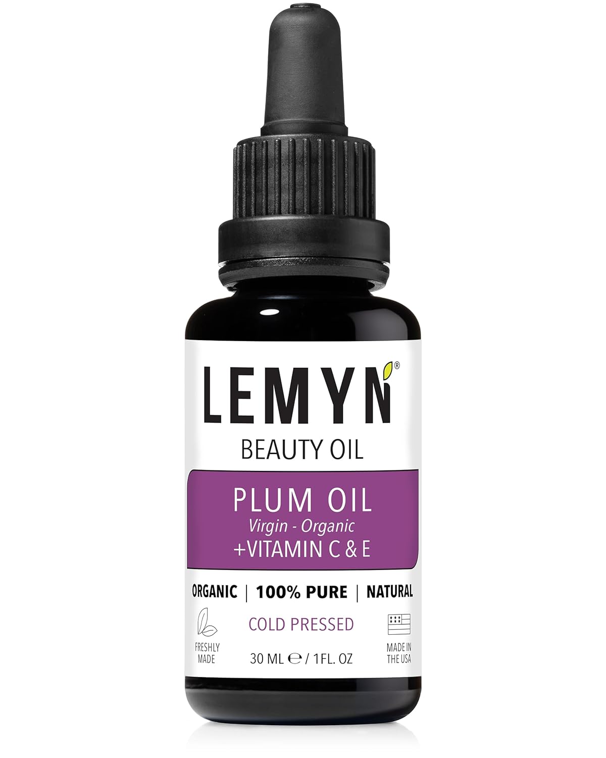 Plum Kernel Face Oil |Supercharged with Vitamin C & E | Freshly Made | Luxurious Hydration & Glow | Organic & Natural | Handcrafted Freshness from Santa Barbara, CA-Velvo Beauty