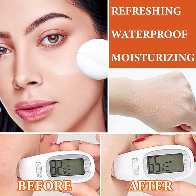 Oil Control Loose Face Powder,Translucent Setting Powder With a Powder Puff Long Lasting Makeup Covering Blemishes Brightens Skin Tone,Natural Matte Loose Powder for Women（2）-Velvo Beauty