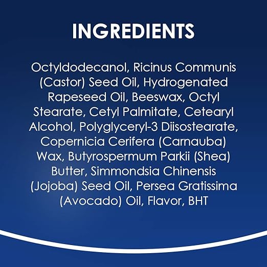 NIVEA Moisture Lip Care, Mineral Oil Free, All-Day Moisturizing Lip Balm with Shea Butter, Jojoba Oil and Avocado Oil, 0.17 Oz Stick, Pack of 1-Velvo Beauty