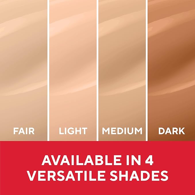 Mirabella Defense CC Creme Full Coverage Foundation with SPF 20, CC Cream Foundation with Sunscreen & Hyaluronic Acid, Oil Control with Salicylic Acid - Dark-Velvo Beauty