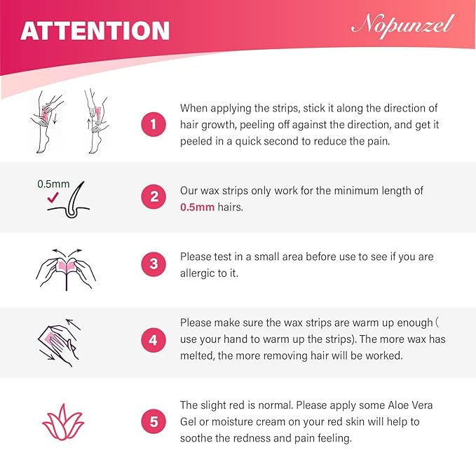 Wax Strips: 64 Waxing Strips - Hair Removal Wax - Brazilian Waxing - Waxing Kit for Women - Body Legs Arms Chest Bikini Back - Wax Kit At Home for Hair Removal - 2 sizes - 4 Calming Oil Wipes-Velvo Beauty