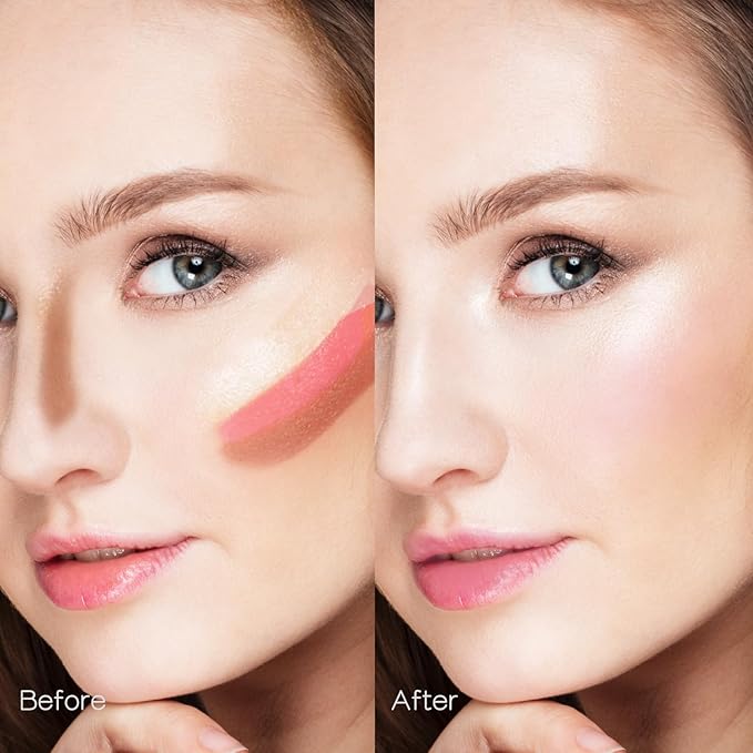 Trio Contour Sticks Set, Highlighter Stick & Bronzer Stick & Blush Stick For Cheek+Lip,Highlight and Contour to Create a Natural Dewy Makeup Look for Light | Set of 45g/1.6fl.oz-Velvo Beauty