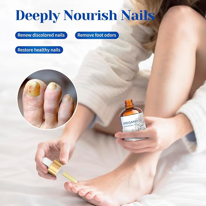 HIQILI 100 ML Oregano Essential Oil, 100% Pure Natural Oregano Oil for Diffuser, Skin, Cleaning - 3.38 Fl Oz-Velvo Beauty