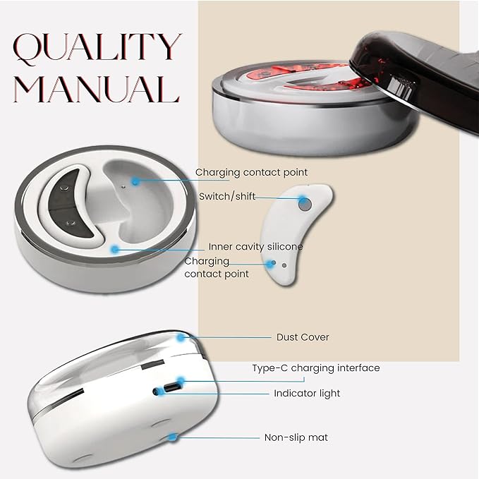 Red Light Therapy Gadget Patch for Dark Circles, Eye Bags, Inflammation, Eye Wrinkles. Red Light Eye Mask. Dermatology Eye Mask. Anti-Aging Eyes. Eye Pods. Eye Patches for Eye Bags, White-Velvo Beauty