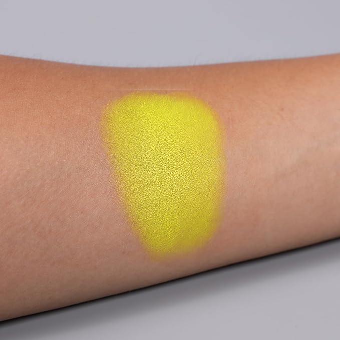 IS'MINE Single Yellow Matte Eyeshadow Powder Palette High Pigment, Longwear, Intense Color Best Yellow Eyeshadow-Velvo Beauty