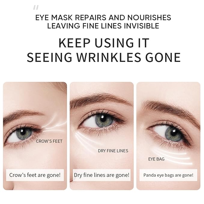 Under Eye Patches (30 Pairs) -24K Gold Eye Masks for Puffy Eyes and Dark Circles Collagen Skin Care Products,Smooth Fine Line, Nourish Skin, Gel Under Eye Patches for Women And Men-Velvo Beauty