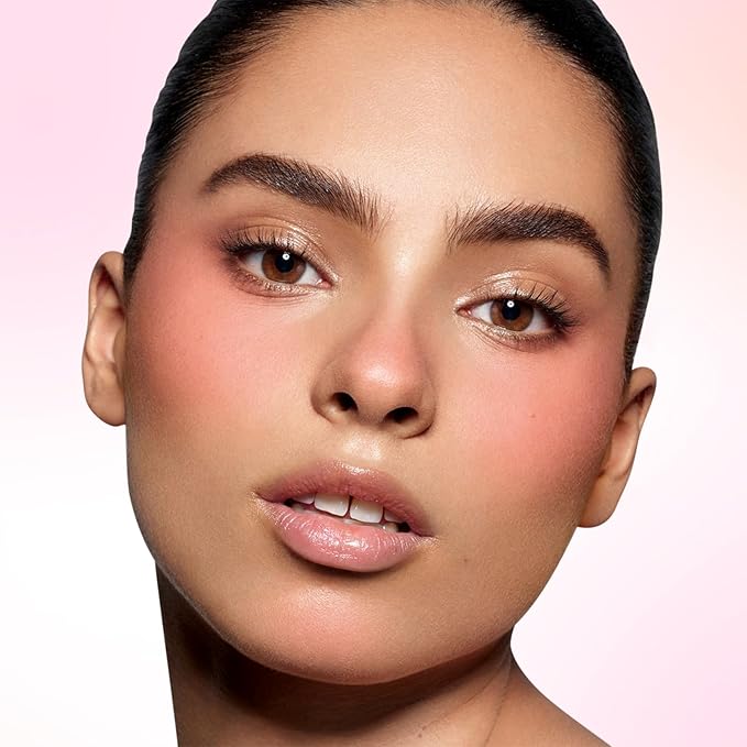 Boobeen Blush Compact for Face, Matte Powder Blush for Cheeks Powder Palette, Nude Light Blush with Puff, Blusher Makeup for a Radiant, Natural Glowing-Velvo Beauty