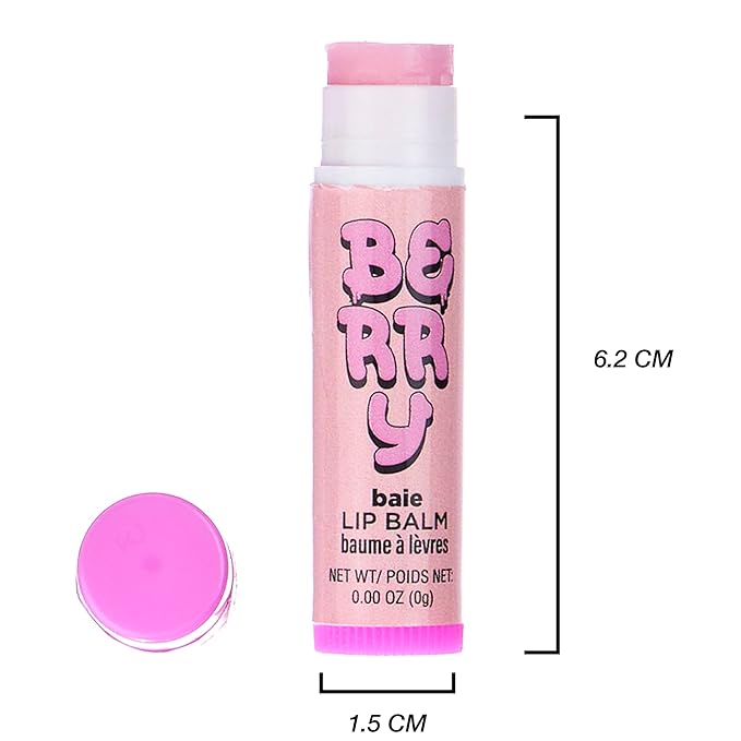 Expressions 10pc Fruity Lip Balm Collection - Hydrating Lip Balms Infused w/Fresh Fruity Flavors - Vitamin Enriched Nourishing Lip Balm Set-Velvo Beauty