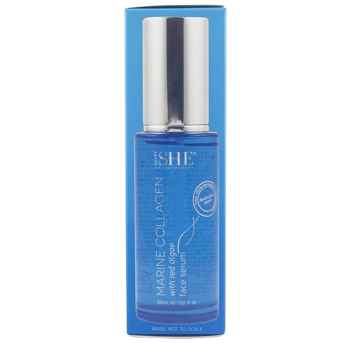 Om SHE Aromatherapy Marine Collagen with Red Algae Face Serum-Velvo Beauty