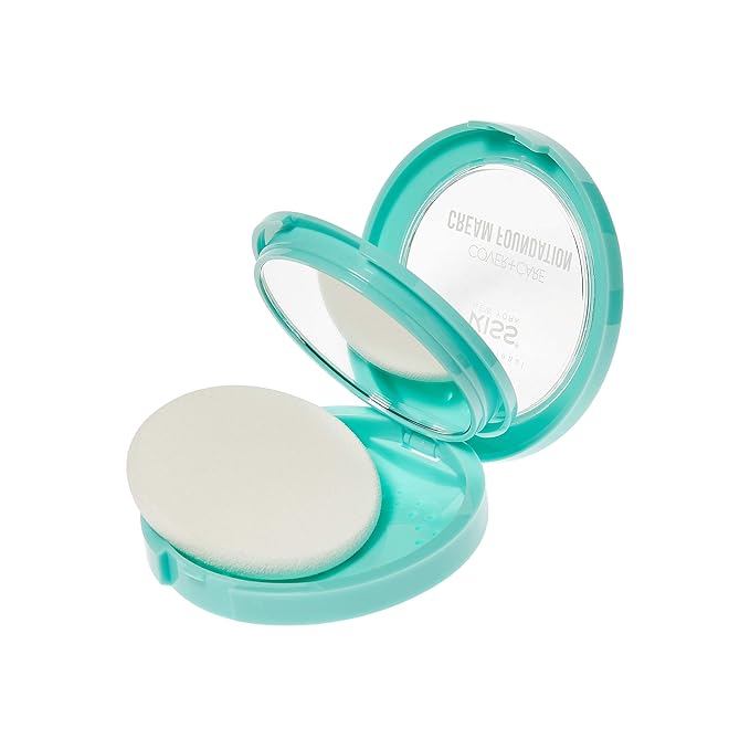 KISS Cover+Care Acne Control Cream Foundation (Coconut)-Velvo Beauty