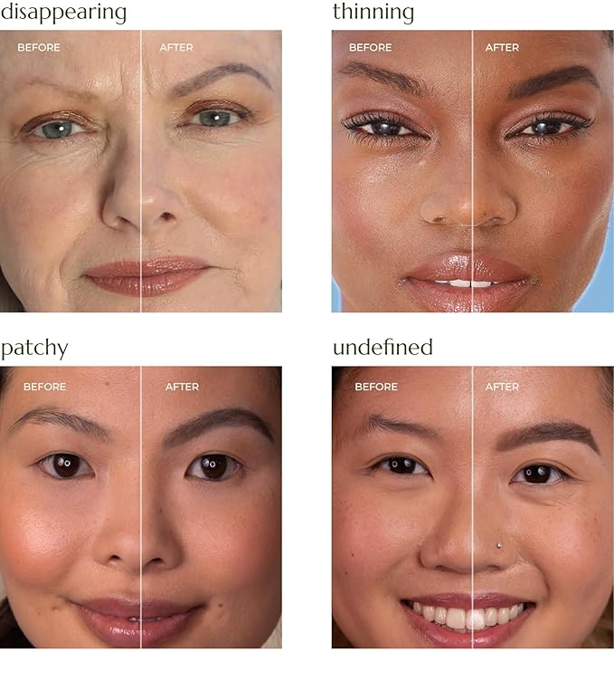 Chella Eyebrow Pencil – Easy-to-Use Brow Definer for Shaping, Filling & Blending – Long-Wear Deep Brown Eyebrow Pencils for Women with Precise Tip (Deep Brown)-Velvo Beauty