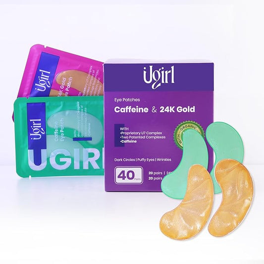 Eye Masks for Puffy Eyes, Under Eye Patches for Dark Circles, Bags, and Wrinkles, Relieves Pressure, Reduces Wrinkles, Refreshes and Revitalizes Skin-Velvo Beauty