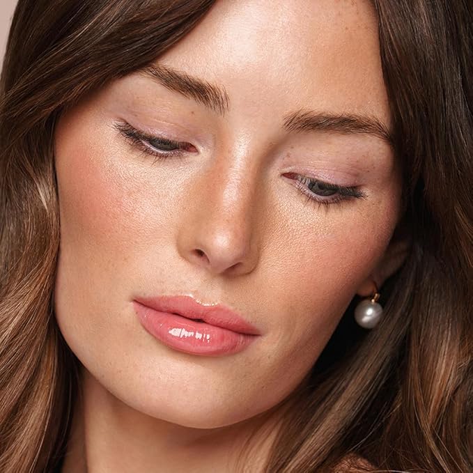 Jouer Essential Tinted Hydrating Lip Oil Gloss – Moisturizing Dry Lip Treatment Serum - Fragrance Free Tinted Lip Oil - Jojoba Seed Oil and Apricot Oil Formula-Velvo Beauty