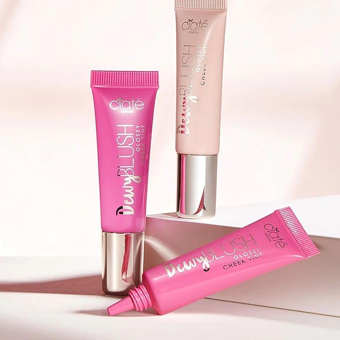 Ciaté London Dewy Blush Glossy Cheek Tint, Brightening Yuzu Extract, Detoxing Dragon Fruit Extract, Refreshing Fruit Scent, Coconut - 1-Velvo Beauty